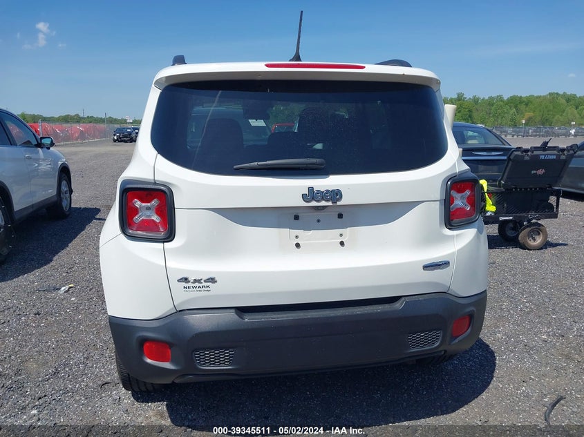2017 JEEP RENEGADE LATITUDE 4X4 - ZACCJBBB1HPG51535