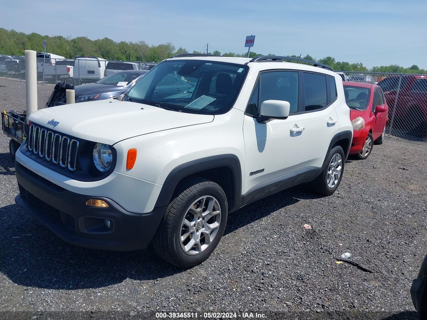 2017 JEEP RENEGADE LATITUDE 4X4 - ZACCJBBB1HPG51535