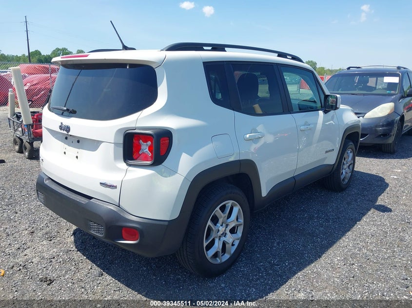 2017 JEEP RENEGADE LATITUDE 4X4 - ZACCJBBB1HPG51535