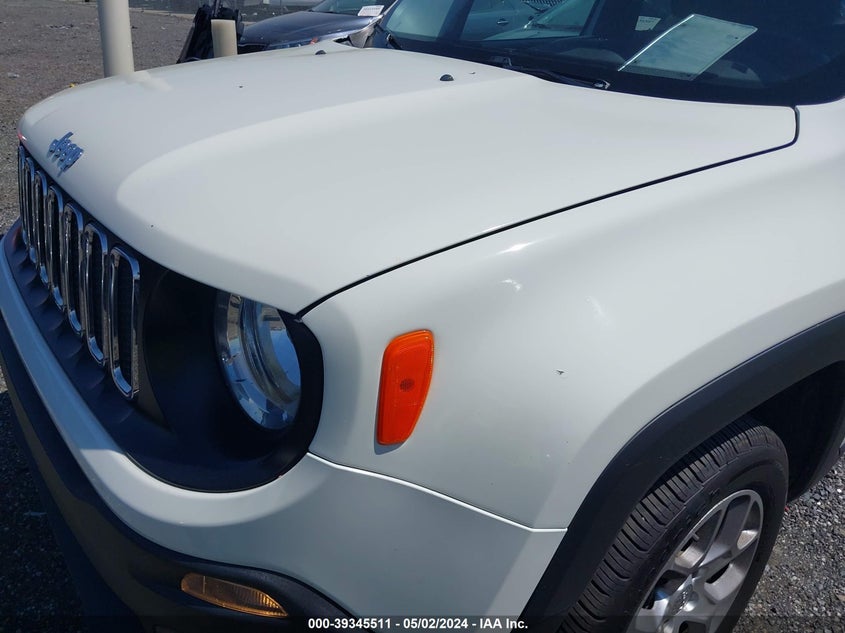 2017 JEEP RENEGADE LATITUDE 4X4 - ZACCJBBB1HPG51535
