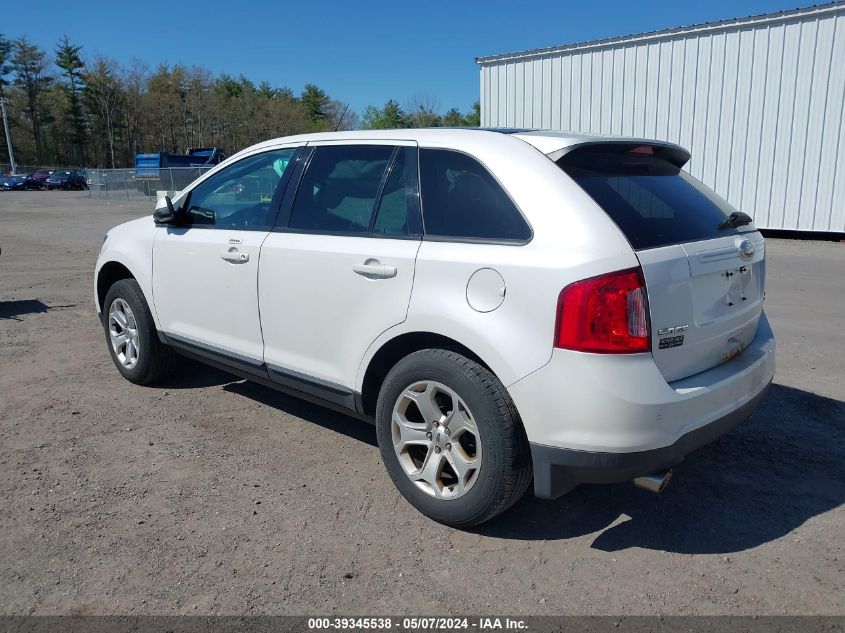 2012 Ford Edge Sel VIN: 2FMDK4JC4CBA28989 Lot: 39345538