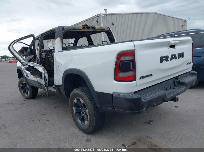 2019 Ram 1500 Rebel VIN: 1C6SRFLTXKN545823 Lot: 39345575