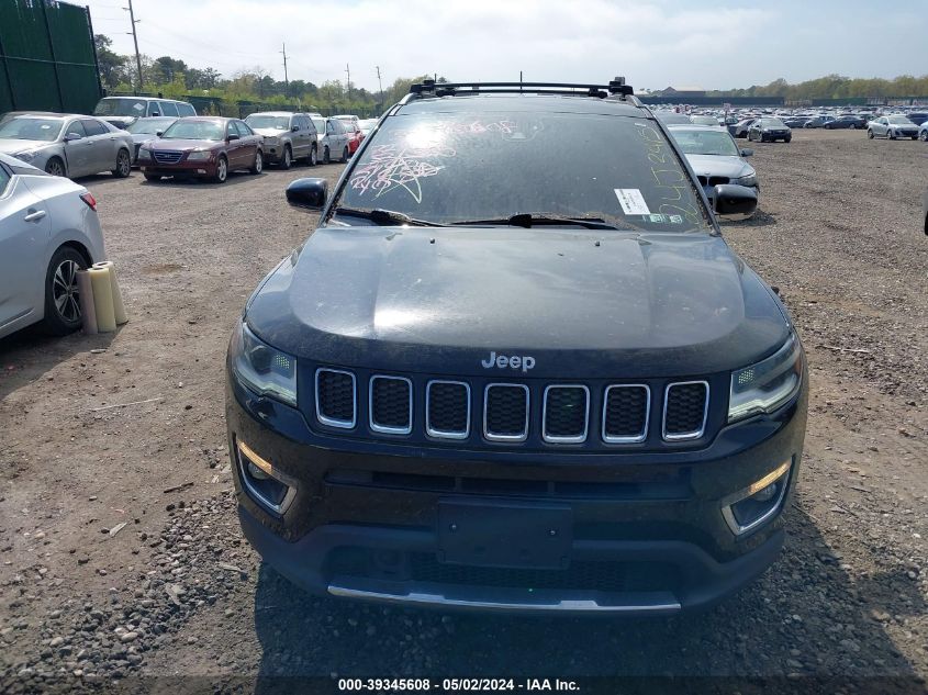 2018 Jeep Compass Limited 4X4 VIN: 3C4NJDCB2JT341640 Lot: 39345608