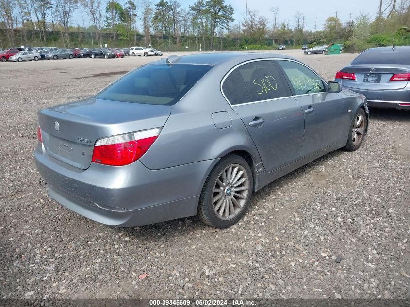 2006 BMW 525I VIN: WBANE53586CK83344 Lot: 39345609