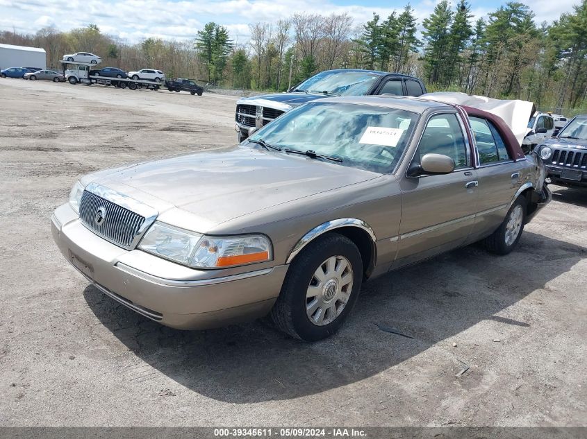 2004 Mercury Grand Marquis Ls VIN: 2MEFM75W84X673144 Lot: 39345611