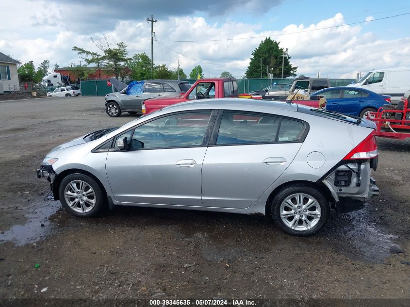 2010 Honda Insight Ex VIN: JHMZE2H7XAS015325 Lot: 39345635