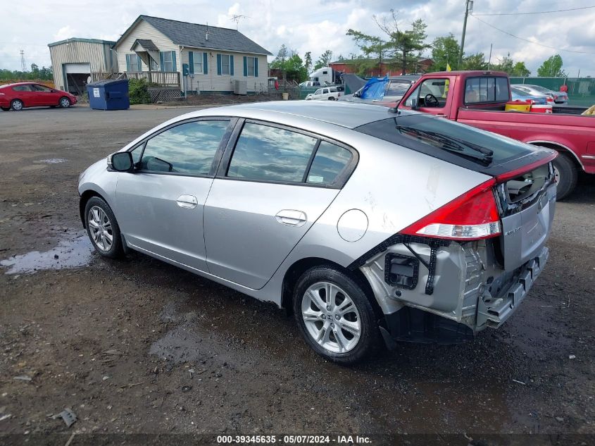 2010 Honda Insight Ex VIN: JHMZE2H7XAS015325 Lot: 39345635