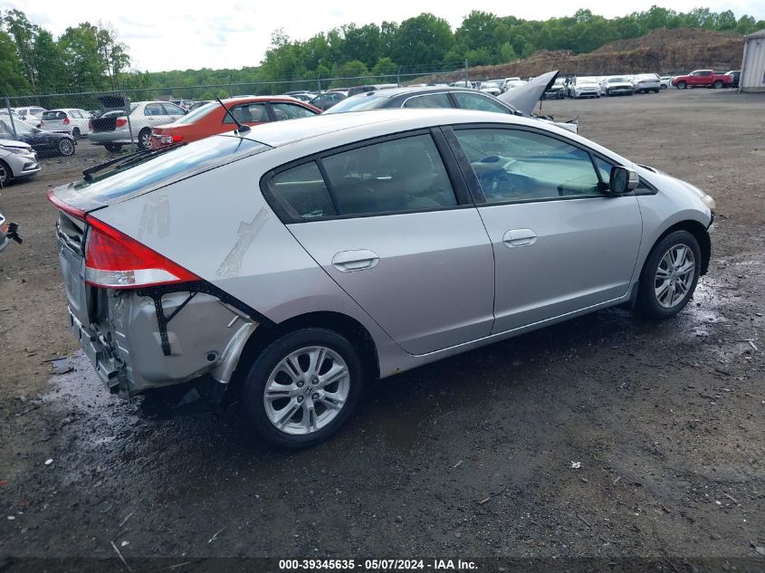 2010 Honda Insight Ex VIN: JHMZE2H7XAS015325 Lot: 39345635