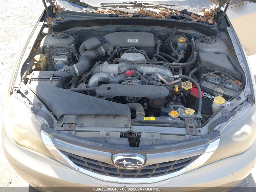 JF1GH61628H820404 | 2008 SUBARU IMPREZA