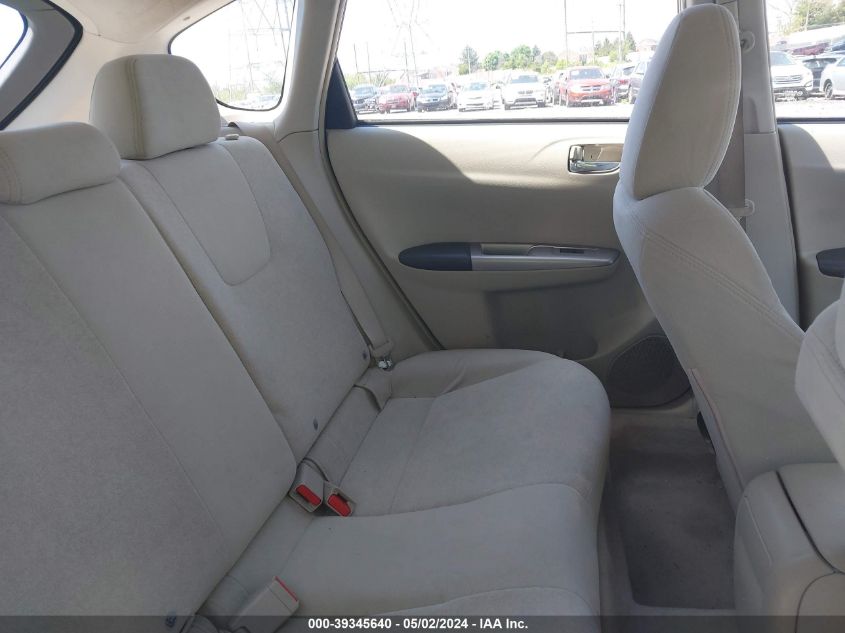 JF1GH61628H820404 | 2008 SUBARU IMPREZA