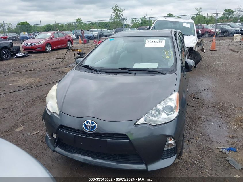 2014 Toyota Prius C One VIN: JTDKDTB36E1059237 Lot: 39345682