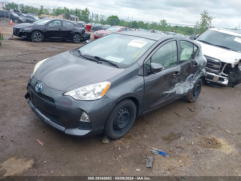 2014 Toyota Prius C One VIN: JTDKDTB36E1059237 Lot: 39345682