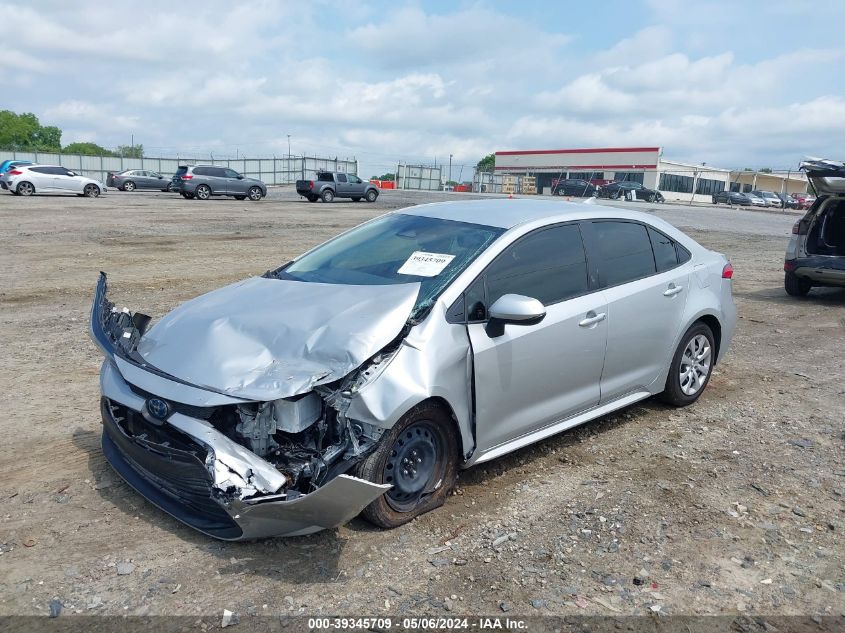 2023 Toyota Corolla Hybrid Le/Hybrid Se/Hybrid Se Infrared/Hybrid Xle VIN: JTDBCMFE5P3002376 Lot: 39345709