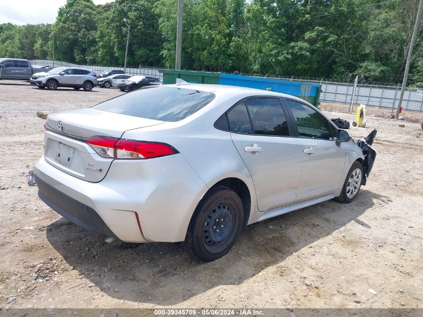 2023 Toyota Corolla Hybrid Le/Hybrid Se/Hybrid Se Infrared/Hybrid Xle VIN: JTDBCMFE5P3002376 Lot: 39345709