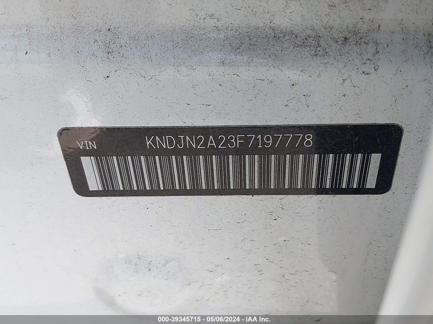 2015 KIA SOUL - KNDJN2A23F7197778