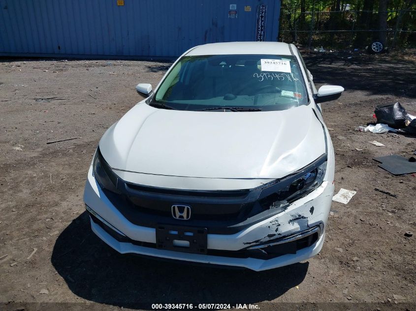 2020 Honda Civic Lx VIN: 2HGFC2F65LH575527 Lot: 39345716