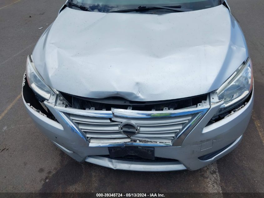 2015 Nissan Sentra S VIN: 3N1AB7AP9FY302956 Lot: 39345724