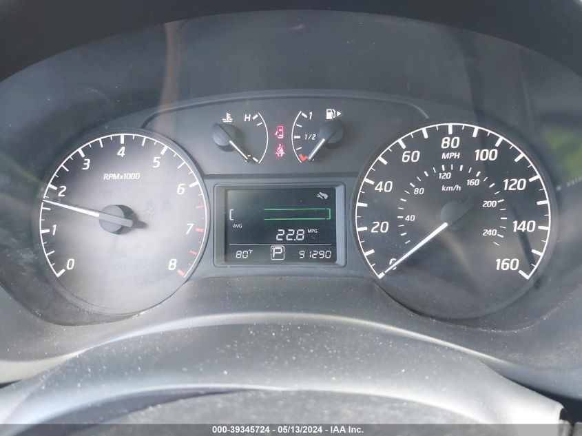 2015 Nissan Sentra S VIN: 3N1AB7AP9FY302956 Lot: 39345724