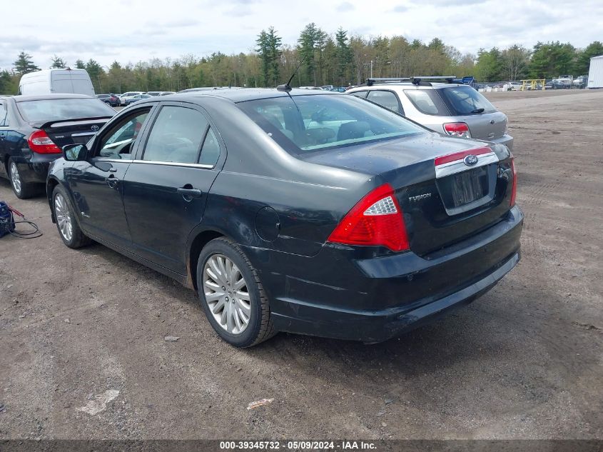 2010 Ford Fusion Hybrid VIN: 3FADP0L35AR181610 Lot: 39345732