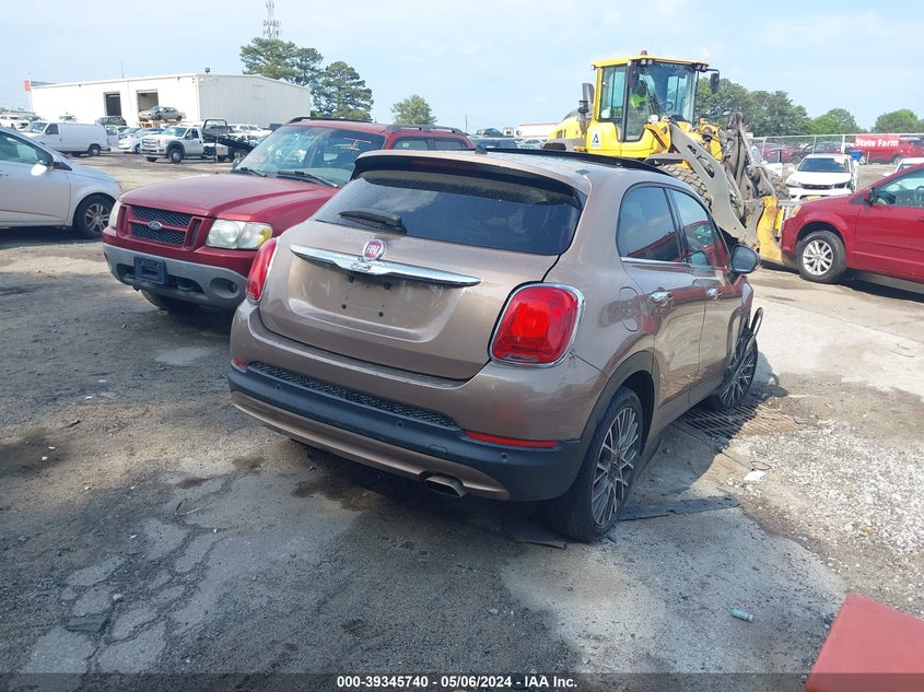 2017 Fiat 500X Lounge Fwd VIN: ZFBCFXDB4HP619142 Lot: 39345740