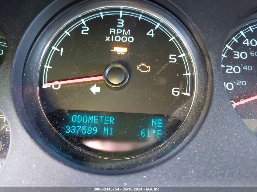 2011 Chevrolet Tahoe Ls VIN: 1GNSKAE01BR334402 Lot: 39345754