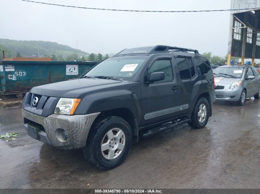 2005 Nissan Xterra S VIN: 5N1AN08W85C644331 Lot: 39345790