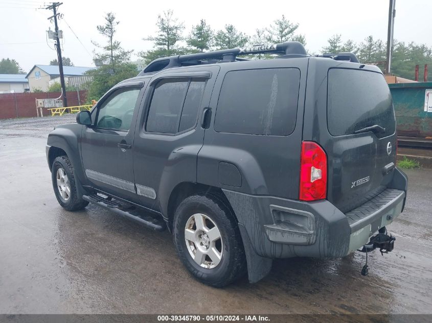 2005 Nissan Xterra S VIN: 5N1AN08W85C644331 Lot: 39345790