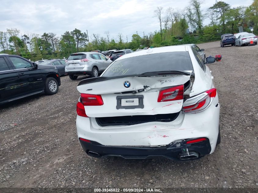 2019 BMW 530I xDrive VIN: WBAJA7C51KWW48770 Lot: 39345822
