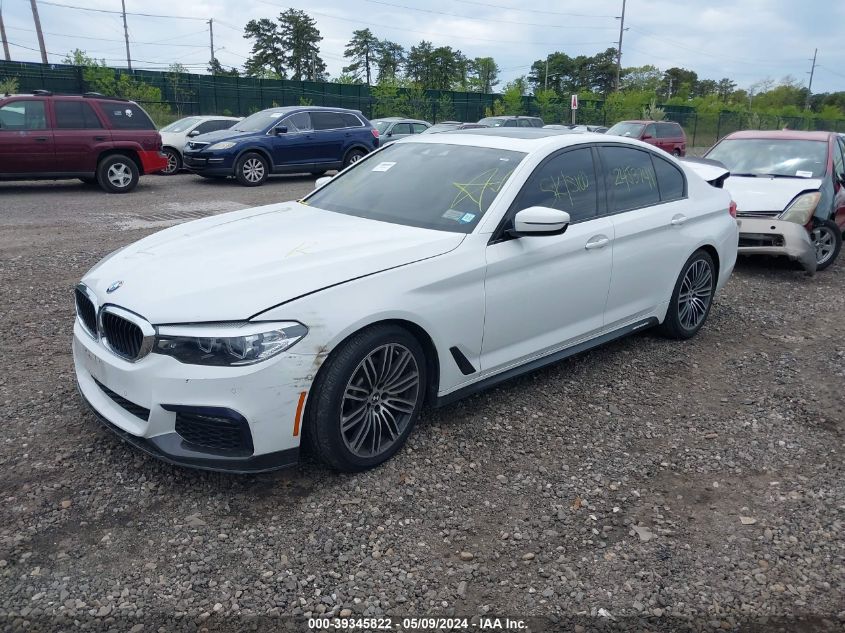 2019 BMW 530I xDrive VIN: WBAJA7C51KWW48770 Lot: 39345822