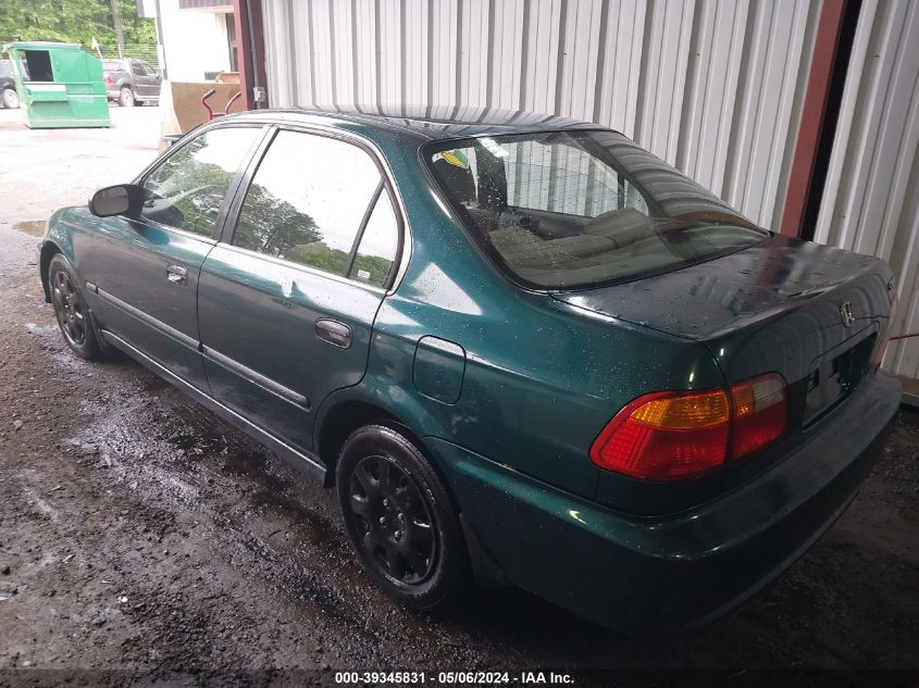 1999 Honda Civic Lx VIN: JHMEJ6679XS000375 Lot: 39345831