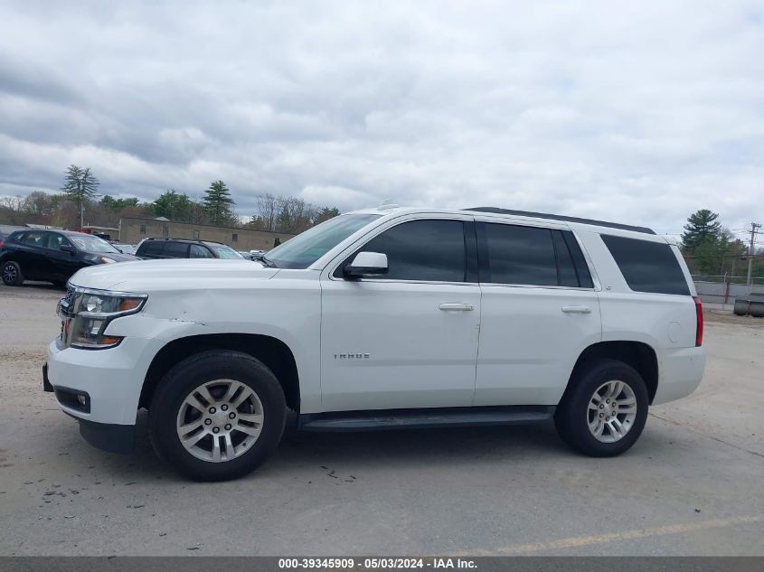 2017 Chevrolet Tahoe Lt VIN: 1GNSKBKCXHR124829 Lot: 39345909