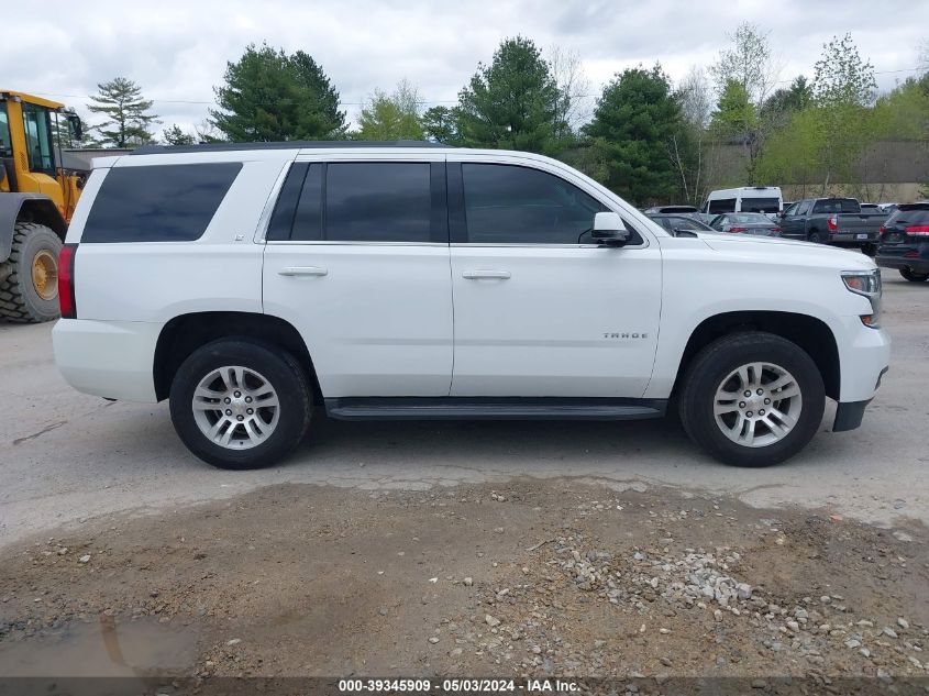 2017 Chevrolet Tahoe Lt VIN: 1GNSKBKCXHR124829 Lot: 39345909