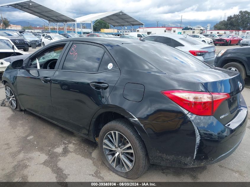 2017 Toyota Corolla Le VIN: 5YFBURHEXHP575550 Lot: 39345934