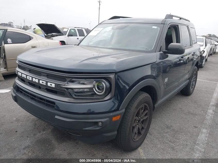 2021 Ford Bronco Sport Big Bend VIN: 3FMCR9B6XMRA68638 Lot: 39345956