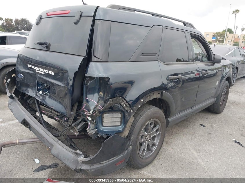 2021 Ford Bronco Sport Big Bend VIN: 3FMCR9B6XMRA68638 Lot: 39345956