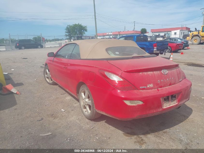 2007 Toyota Camry Solara Se/Sle/Sport VIN: 4T1FA38P57U118151 Lot: 39345966