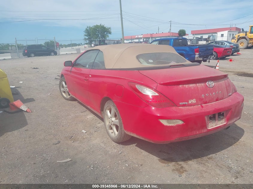 2007 Toyota Camry Solara Se/Sle/Sport VIN: 4T1FA38P57U118151 Lot: 39345966