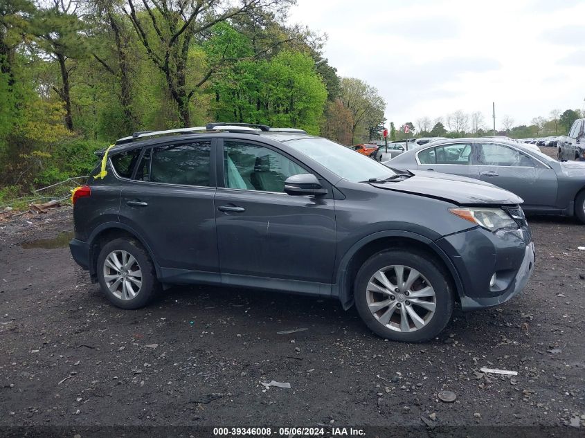 2013 Toyota Rav4 Limited VIN: 2T3DFREV5DW037264 Lot: 39346008