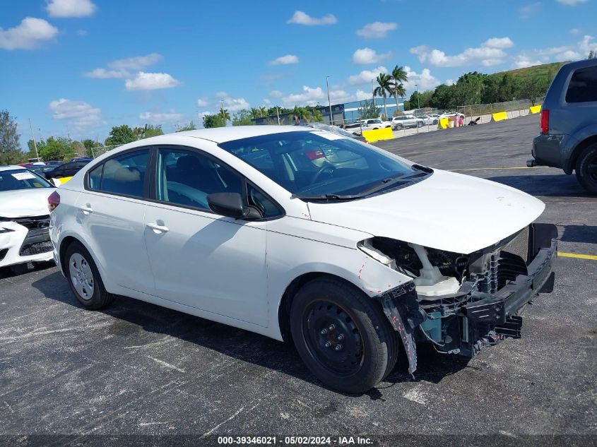 2017 Kia Forte Lx VIN: 3KPFK4A7XHE033047 Lot: 39346021