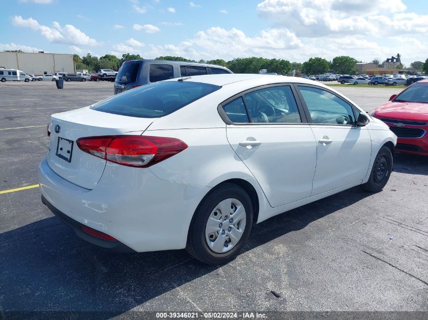 2017 Kia Forte Lx VIN: 3KPFK4A7XHE033047 Lot: 39346021