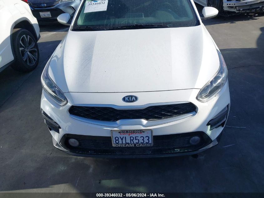 2021 Kia Forte Lxs VIN: 3KPF24AD2ME406694 Lot: 39346032