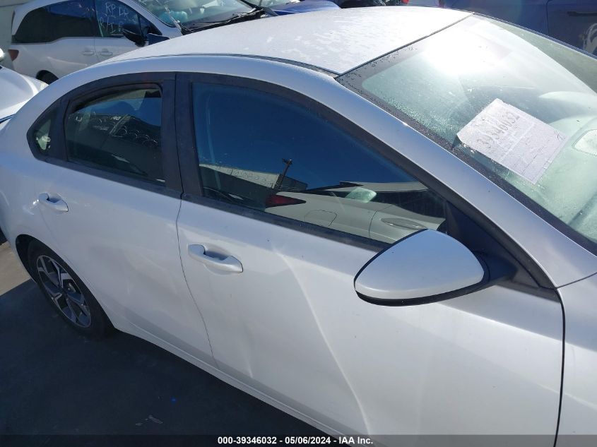 2021 Kia Forte Lxs VIN: 3KPF24AD2ME406694 Lot: 39346032