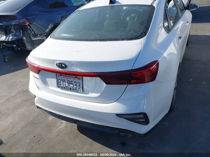 2021 Kia Forte Lxs VIN: 3KPF24AD2ME406694 Lot: 39346032