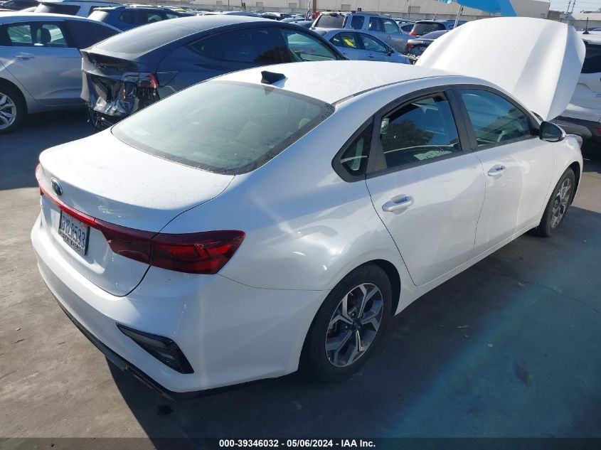 2021 Kia Forte Lxs VIN: 3KPF24AD2ME406694 Lot: 39346032