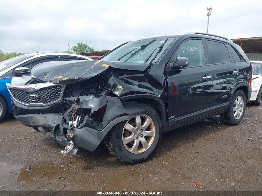 2013 KIA SORENTO LX V6 - 5XYKTDA26DG349560