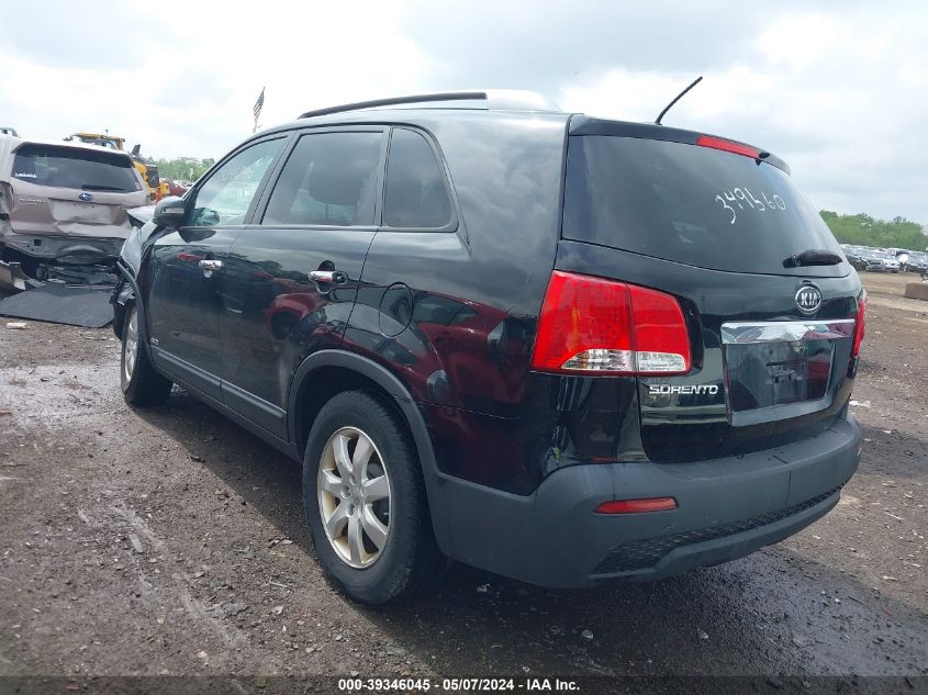 2013 KIA SORENTO LX V6 - 5XYKTDA26DG349560