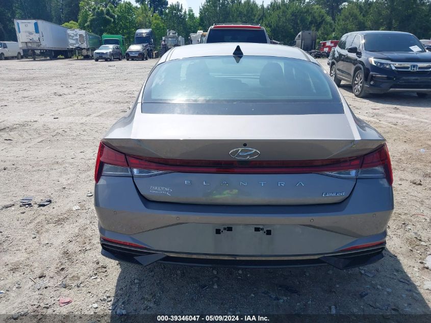 2023 Hyundai Elantra Limited VIN: KMHLP4AG4PU501483 Lot: 39346047