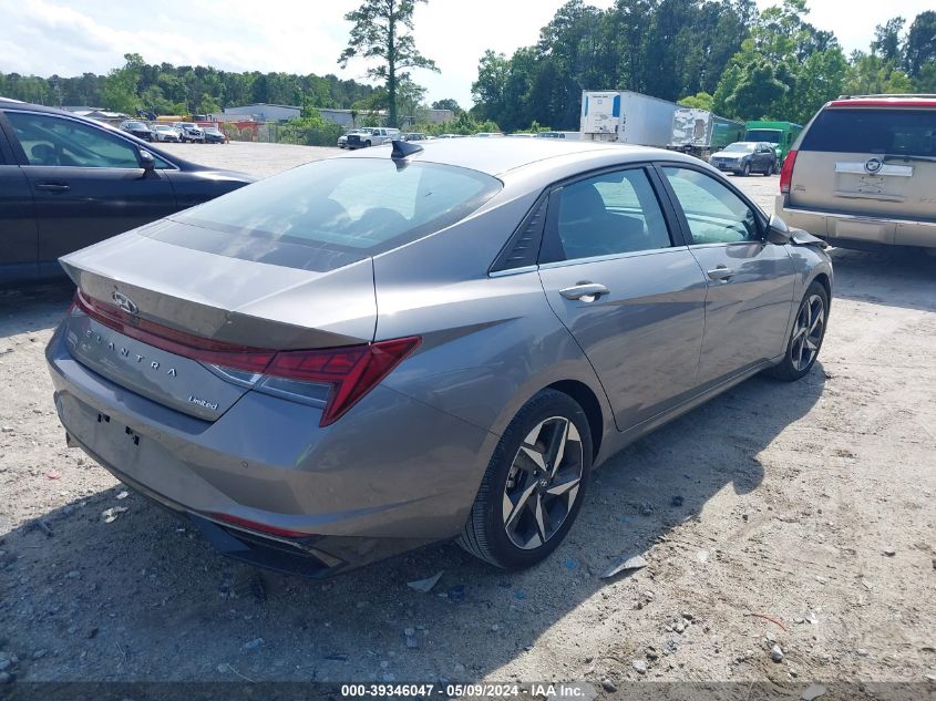 2023 Hyundai Elantra Limited VIN: KMHLP4AG4PU501483 Lot: 39346047