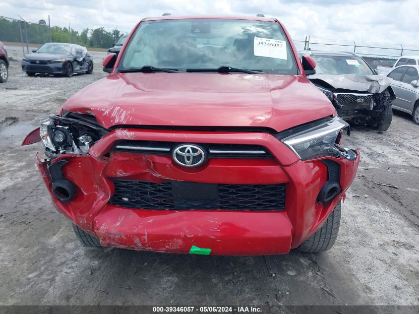 2021 Toyota 4Runner Sr5 VIN: JTEMU5JR6M5898818 Lot: 39346057