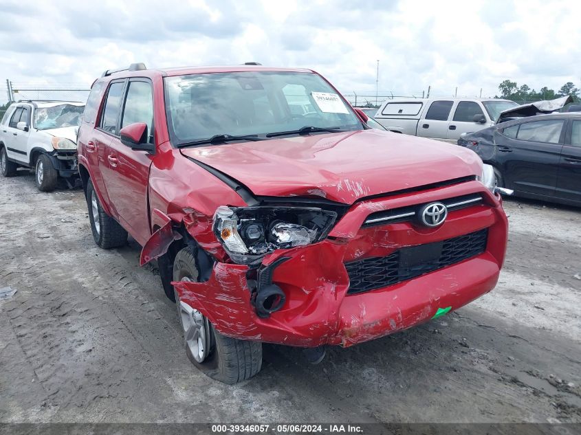 2021 Toyota 4Runner Sr5 VIN: JTEMU5JR6M5898818 Lot: 39346057